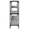 vidaXL Console Table Grey Sonoma 160x32x95 cm Engineered Wood