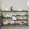 vidaXL Console Table Brown Oak 160x32x95 cm Engineered Wood