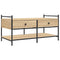 vidaXL Coffee Table Sonoma Oak 99x50x50 cm Engineered Wood