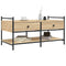 vidaXL Coffee Table Sonoma Oak 99x50x50 cm Engineered Wood