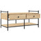 vidaXL Coffee Table Sonoma Oak 99x50x50 cm Engineered Wood