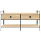 vidaXL Coffee Table Sonoma Oak 99x50x50 cm Engineered Wood
