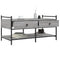 vidaXL Coffee Table Grey Sonoma 99x50x50 cm Engineered Wood