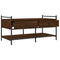 vidaXL Coffee Table Brown Oak 99x50x50 cm Engineered Wood