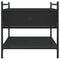 vidaXL Coffee Table Black 50x50x50 cm Engineered Wood