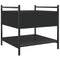 vidaXL Coffee Table Black 50x50x50 cm Engineered Wood