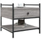 vidaXL Coffee Table Grey Sonoma 50x50x50 cm Engineered Wood