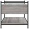 vidaXL Coffee Table Grey Sonoma 50x50x50 cm Engineered Wood