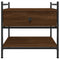 vidaXL Coffee Table Brown Oak 50x50x50 cm Engineered Wood
