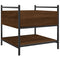 vidaXL Coffee Table Brown Oak 50x50x50 cm Engineered Wood