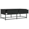 vidaXL Coffee Table Black 100x51x40 cm Engineered Wood
