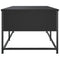 vidaXL Coffee Table Black 100x51x40 cm Engineered Wood