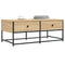 vidaXL Coffee Table Sonoma Oak 100x51x40 cm Engineered Wood