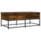 vidaXL Coffee Table Smoked Oak 100x51x40 cm Engineered Wood