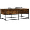 vidaXL Coffee Table Smoked Oak 100x51x40 cm Engineered Wood