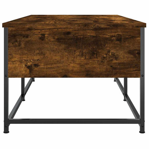 vidaXL Coffee Table Smoked Oak 100x51x40 cm Engineered Wood