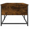 vidaXL Coffee Table Smoked Oak 100x51x40 cm Engineered Wood