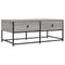 vidaXL Coffee Table Grey Sonoma 100x51x40 cm Engineered Wood