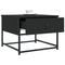 vidaXL Coffee Table Black 51x51x40 cm Engineered Wood