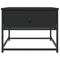 vidaXL Coffee Table Black 51x51x40 cm Engineered Wood