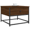 vidaXL Coffee Table Brown Oak 51x51x40 cm Engineered Wood