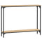 vidaXL Console Table Sonoma Oak 100x22.5x75 cm Engineered Wood