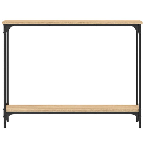 vidaXL Console Table Sonoma Oak 100x22.5x75 cm Engineered Wood