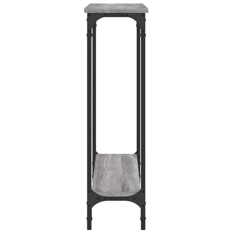 vidaXL Console Table Grey Sonoma 100x22.5x75 cm Engineered Wood