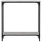 vidaXL Console Table Grey Sonoma 75x22.5x75 cm Engineered Wood