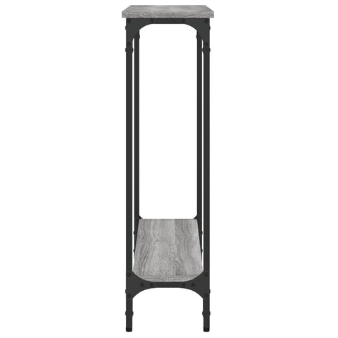 vidaXL Console Table Grey Sonoma 75x22.5x75 cm Engineered Wood