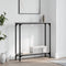 vidaXL Console Table Grey Sonoma 75x22.5x75 cm Engineered Wood