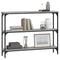 vidaXL Console Table Grey Sonoma 100x22.5x75 cm Engineered Wood
