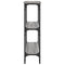 vidaXL Console Table Grey Sonoma 75x22.5x75 cm Engineered Wood