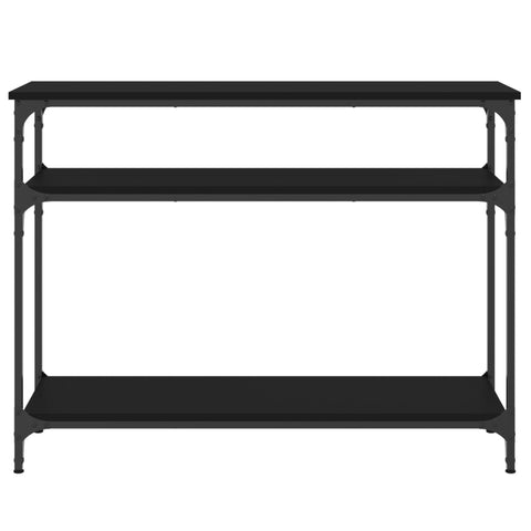vidaXL Console Table Black 100x29x75 cm Engineered Wood