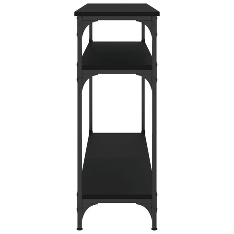 vidaXL Console Table Black 100x29x75 cm Engineered Wood