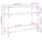vidaXL Console Table Brown Oak 100x29x75 cm Engineered Wood