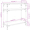 vidaXL Console Table Sonoma Oak 75x29x75 cm Engineered Wood