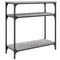 vidaXL Console Table Grey Sonoma 75x29x75 cm Engineered Wood