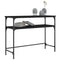 vidaXL Console Table Black 100x35.5x75 cm Engineered Wood