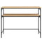 vidaXL Console Table Sonoma Oak 100x35.5x75 cm Engineered Wood