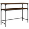 vidaXL Console Table Brown Oak 100x35.5x75 cm Engineered Wood