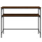 vidaXL Console Table Brown Oak 100x35.5x75 cm Engineered Wood