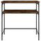 vidaXL Console Table Smoked Oak 75x35.5x75 cm Engineered Wood