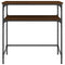 vidaXL Console Table Brown Oak 75x35.5x75 cm Engineered Wood