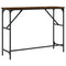 vidaXL Console Table Smoked Oak 100x32x75 cm Engineered Wood
