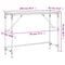 vidaXL Console Table Grey Sonoma 100x32x75 cm Engineered Wood