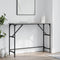 vidaXL Console Table Grey Sonoma 100x32x75 cm Engineered Wood