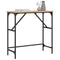 vidaXL Console Table Sonoma Oak 75x32x75 cm Engineered Wood