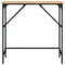 vidaXL Console Table Sonoma Oak 75x32x75 cm Engineered Wood