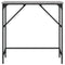 vidaXL Console Table Grey Sonoma 75x32x75 cm Engineered Wood